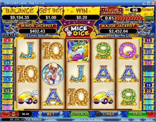 mice dice slot machine